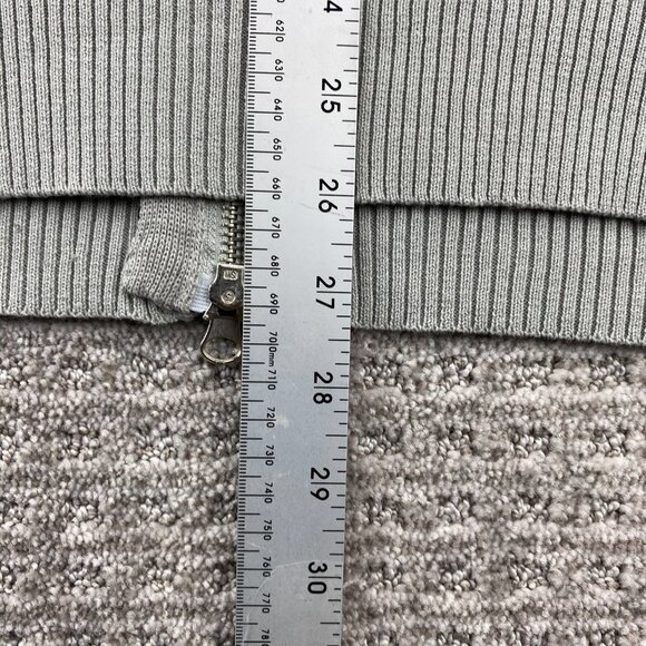 Argyle Sweater Women Medium M Gray Full Zip Arizona State University New w/ Tags - Picture 9 of 9